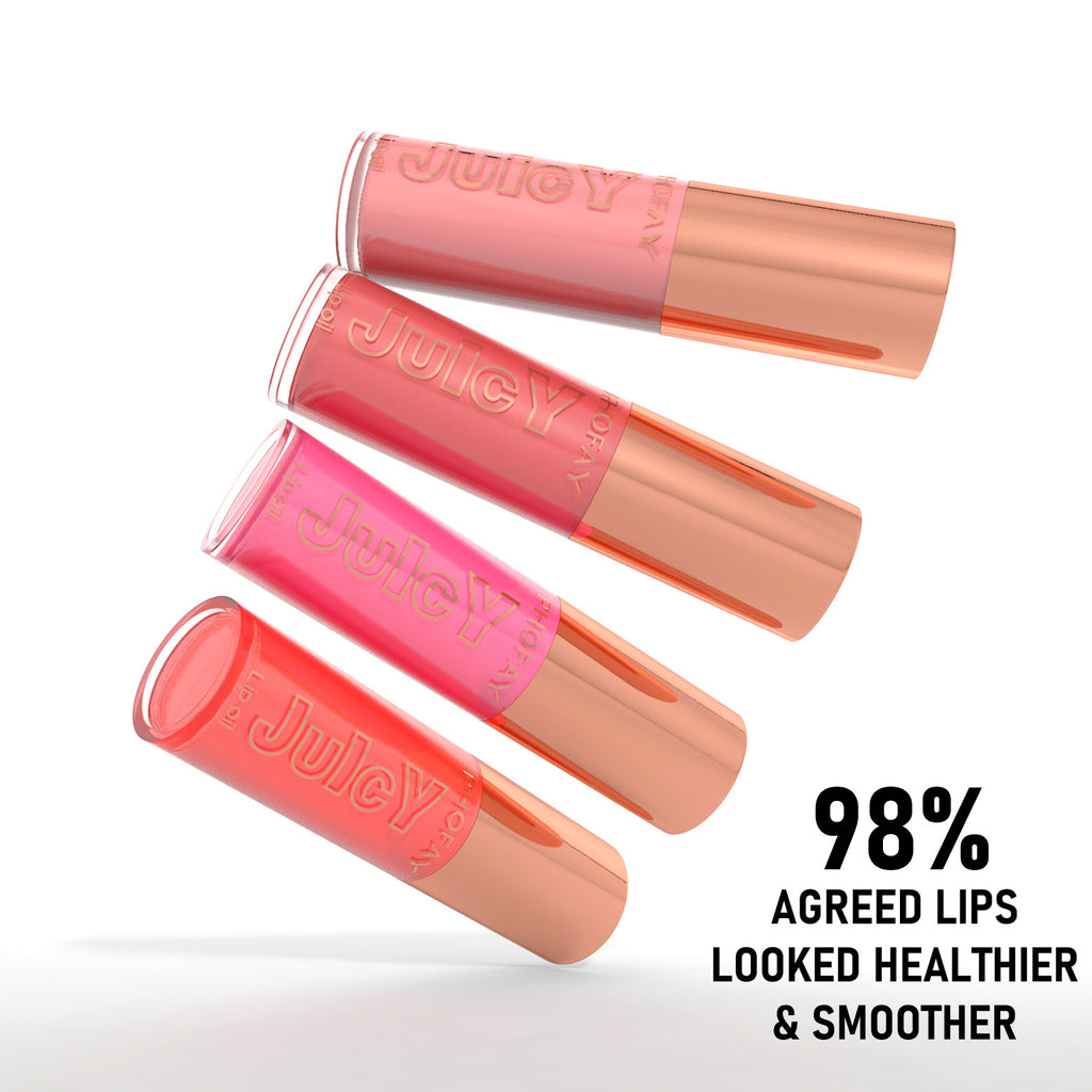 Juicy Lip Oil Set | 8-Piece Ultra-Moisturizing, Non-Sticky Gloss Collection